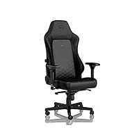 noblechairs hero chaise de gaming - chaise de bureau - cuir synthétique pu - noir/or