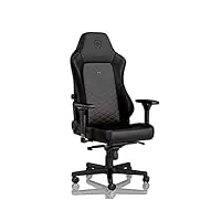 noblechairs hero chaise de gaming - chaise de bureau - cuir synthétique pu - noir/rouge