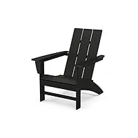 polywood adirondack fauteuil moderne bleu marine noir