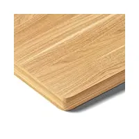 flexispot plateau de table 140x80cm certifié fsc - parfait pour les bureaux réglables en hauteur, les tables de salle à manger et plus - plateau de table stable de 25 mm durable (Érable)