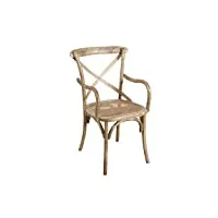biscottini chaise thonet vintage avec accoudoirs l43xpr50xh89 - chaise salle a manger - chaises de salle à manger en bois - chaise cuisine shabby chic - chaise roulante bureau - meubles de cuisine