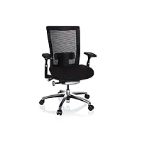 hjh office chaises de bureau, noir, 101-109 x 65 x 60 cm