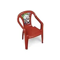 marvel chaise avengers pour enfants rouge