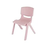 bieco chaise pour enfants | jusqu'à 80 kg | empilable & anti-basculement | pour l'intérieur et l'extérieur | chaise jardin enfant | fauteuil bebe chaise de jardin exterieur plastique kids bébé