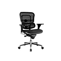 comfort ergohuman classic chaise de bureau noir