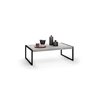 mobili fiver, table basse, luxury, gris béton, made in italy