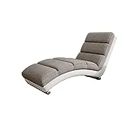 mirjan24 chaise longue relax holiday - fauteuil de détente - fauteuil inclinable - fauteuil de relaxation moderne (soft 017 + lawa 05)