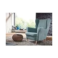 massivmoebel24.de fauteuil (vert clair) - scandi #109