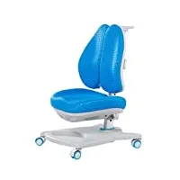 ggqf chaise d'école ergonomique enfants réglable apprentissage chaise meubles ordinateur bureau chaise gravitaire auto-bloquant chaise pivotante,blue
