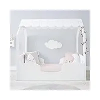 bainba lit cabane pour enfant montessori, 90 x 190 cm