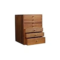 a4 bureau en bois classeur tiroir données armoire de rangement fichier file cabinet box office supplies32x32.1x43.6cm