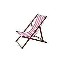 chaise pliante extérieure hêtre chaise longue fauteuil inclinable respirant salon de jardin en bois avec patio chaise longue de plage,b