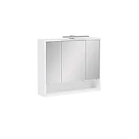 schildmeyer kimi armoire à miroir, blanc craie, ca. 70x16x65,6 cm