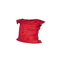 shelto - pouf pouf rouge 125x175