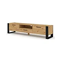 bim furniture nuka meuble tv, bas, 200 cm, commode, table hi-fi