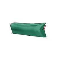 fatboy® lamzac 3.0 canapé/pouf/sofa gonflable | vert jungle hamac rempli d'air | pour l'extérieur (plage, jardin ou piscine) | 200 x 90 x 50 cm