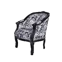 bergere en confessional fauteuil baroque royal en bois château des versailles cat660i63 palazzo exclusif