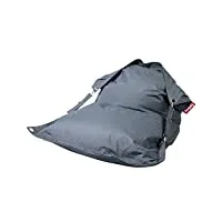 fatboy buggle-up outdoor beanbag | le pouf fatboy polyvalenti banquette et pouf en un | 180 x 140 cm | polyester i résistant aux uv, à l'eau et aux salissures i bleu
