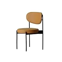 chaises de salle à manger cuisine chaise À dîner accueil design black Élégant en cuir pu furniture modern vintage chair set de 4 pour la cuisine, la salle à manger à la maison