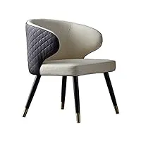 qybamzld chaise de bureau confortable, définir des fauteuils de cuisine avec un siège de coussin dos moderne century salon chaises latérale for salle à manger chaises de cuisine