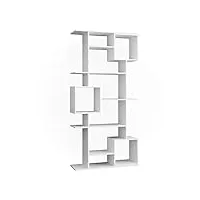 vicco meuble de rangement cube cube, blanc, 92 x 187.7 cm