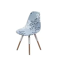 chnshome housse de chaise scandinave extensible housses chaise de salle à manger scandinave 6 pièces couvre chaise scandinave pour salon cuisine