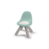 smoby - kid chaise - mobilier pour enfant - dès 18 mois - intérieur et extérieur - vert sauge - 880109