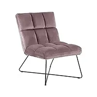 marque amazon - ac design furniture chaise longue, rose poussiéreuse