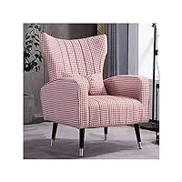 nabeim fauteuils inclinables relaxants,confortable fauteuil salon,convient au chambre à coucher salon balcon bureau,meuble de salon,ergonomique, pratique et à la mode (kaki) (color : roze)