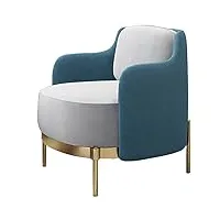 dunake fauteuil salon-confortable fauteuil salon relaxants,chaise de canapé paresseux,garnissage éponge haute densité(orange) (color : style 1)