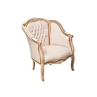 biscottini fauteuil style baroque 94x80x82 cm | particulaire fauteuil louis xvi | chaise baroque en bois massif