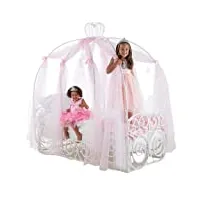 perfect princess beds lit simple pour filles avec ciel de lit rose et blanc sur mesure – lit de princesse enchanté en acier tubulaire pour enfants