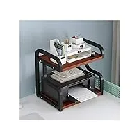 meuble imprimante machine imprimante télécopieur bureau stand organisateur for la maison et le bureau, l'impression multi-couche et copie tout-en-un hôte de stockage en rack caisson bureau