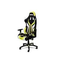 sparco 00999nrgf bureau/fauteuil gaming torino noir/jaune (régable), one size