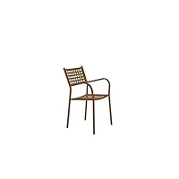cribel juane fauteuil jane, bronze, 54x50x85 cm