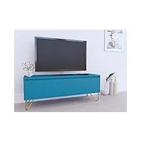 meuble tv xxl 1 tiroir 1 porte canard darina