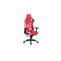 noblechairs epic chaise de gaming fallout nuka-cola edition, chaise de bureau ergonomique, soutien lombaire et appui-tête, conçue pour des utilisateurs pesant jusqu'à 120 kg et mesurant 1,85 m