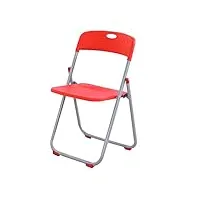 chaise pliante rouge, chaise de salle à manger à domicile, chaise de formation de bureau, chaise de salle de bain, chaise de salle de conférence