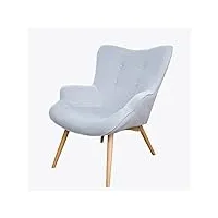 keshui designer soapa sofa coton linen salon en fauteuil de faute (color : all-match grey)