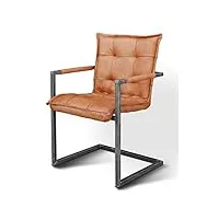 casa padrino fauteuil industriel vintage en cuir véritable toutes les couleurs - fauteuil de luxe accoudoir industriel design meuble cuir de buffle, cuir couleur:vintage silver