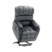 merax fauteuil de massage électrique - fauteuil de relaxation - fauteuil tv avec fonction allongée - fonction massage - fonction chauffante - angle réglable - télécommande usb - fauteuil de repos -