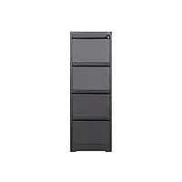 caisson de bureau armoires de classement en fer minimalistes modernes for armoires de rangement de bureau 4 tiroirs étagère en métal classeur simple armoire de salon bibliothèque (color : 4 draws-b)