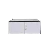 siswim caisson de bureau bureau classeur petit métal fichier locker blanc open door meuble bas avec le fichier de données de split combinaison de verrouillage cabinet bibliothèque