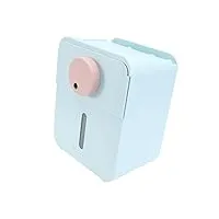 cabilock support de rouleau de boîte à mouchoirs porte-papier toilette tissu de bain boîtes de conservation caisse de rangement caissons de rangement mural support roulant plastique pp