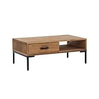 vidaxl table basse table d'appoint bout de canapé meuble de salle de séjour table de salon intérieur 90x50x35 cm bois de pin massif recyclé