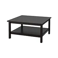 ikea hemnes table basse noir/marron 90 x 90 cm