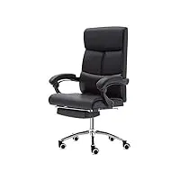 namsar fauteuil de direction capacité matelassées ergonomique chaise de bureau avec massage pu cuir fauteuil inclinable pivotant d'ordinateur chaise de bureau for la maison mobilier de bureau