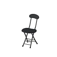 purdu chaises pliantes noires pour la maison, chaises de salle à manger, chaises arrière, chaises d'entraînement, chaises de balcon, dortoirs, chaises portables, tabourets pliants.