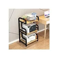 sunesa support pour imprimante maison d'imprimante d'imprimante étagère étagère de bureau de bureau de bureau de stockage. support d'imprimante/Étagère pour imprimante (color : f-3 tier)