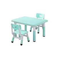 bureaux & postes de travail table et chaise d'enfants table et chaise de maternelle peuvent soulever la table d'étude table de la maison table d'écriture de table en plastique bureaux pour la maison